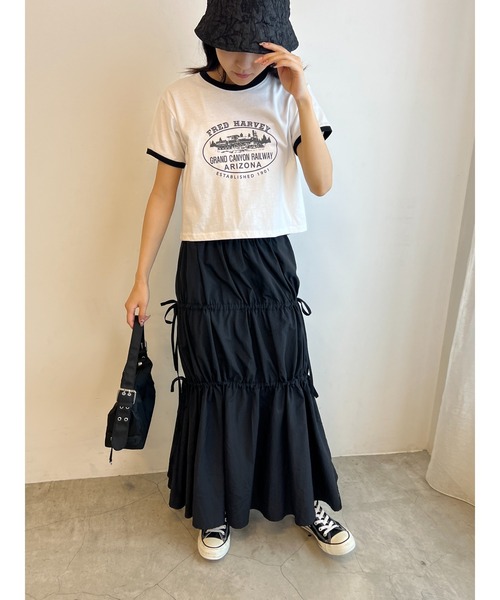 「WC」 ロングスカート FREE ブラック レディース_画像9