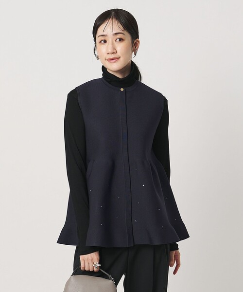 UNITED ARROWS（ユナイテッドアローズ） ベスト ジレ ビジュー ベスト
