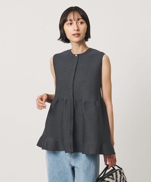 UNITED ARROWS（ユナイテッドアローズ） ベスト ジレ ビジュー ベスト