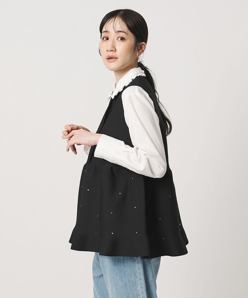 UNITED ARROWS（ユナイテッドアローズ） ベスト ジレ ビジュー ベスト