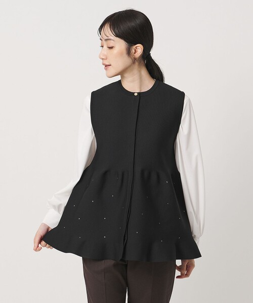 UNITED ARROWS（ユナイテッドアローズ） ベスト ジレ ビジュー ベスト