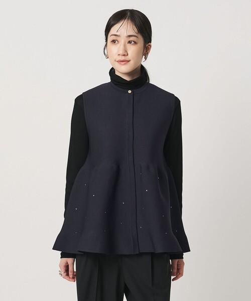 UNITED ARROWS（ユナイテッドアローズ） ベスト ジレ ビジュー ベスト