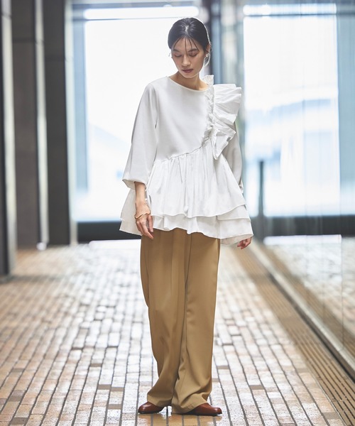 「RUIRUE BOUTIQUE」 長袖ブラウス S ブラック レディース_画像9
