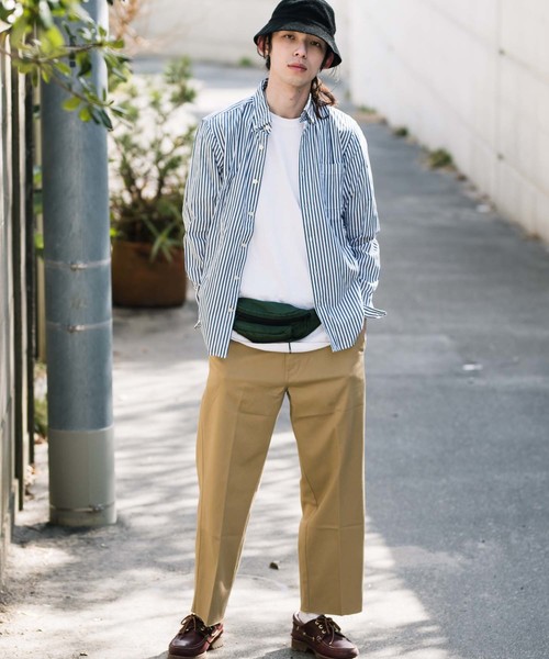Levi's（リーバイス） ワイドパンツ チノパン STA-PREST WIDE LEG CROP