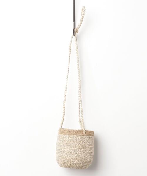 MONIQUE CHARTLAND by GOODY GRAMS 花瓶 JUTE HANGER BASKET ジュート