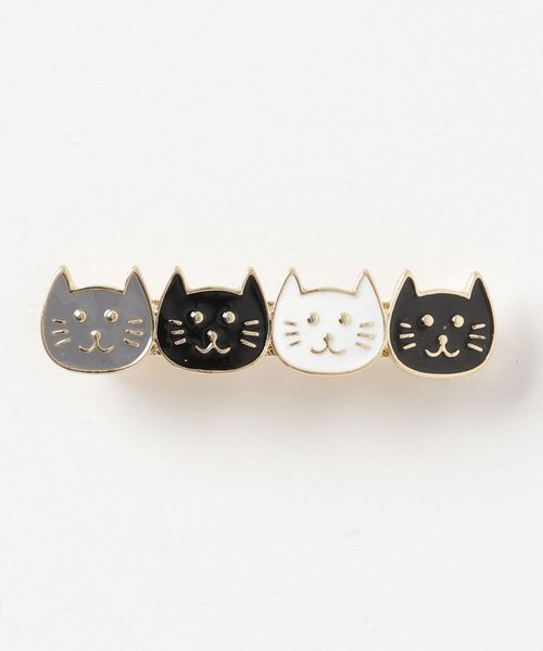 ヘアクリップ Ree Mee 猫モチーフ 4匹にゃんこ ヘアバレッタ Zozotown 店 通販 4個レジン猫髪クリップ猫 ヘアクリップキティヘアバレット猫ダックビルヘアクリップセルロースアセテートヘアバレットレガレスヘアクリップバレッタf Vladatk Gov Ba