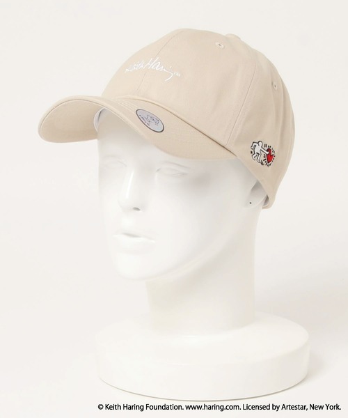 Keith Haring（キース ヘリング） キャップ 帽子 「 」 フロント ロゴ