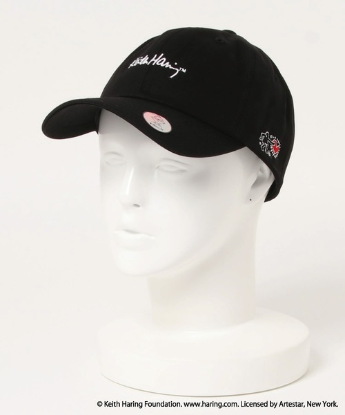 Keith Haring（キース ヘリング） キャップ 帽子 「 」 フロント ロゴ