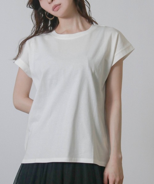Social GIRL（ソーシャルガール） tシャツ フレンチスリーブTシャツ