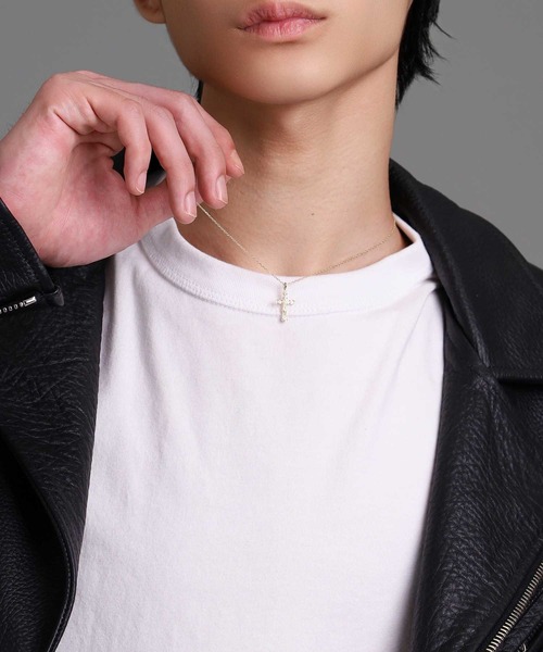ネックレス “Petite Modern”プチネックレス（ヴィクトリアンクロス）/K10ゴールド「LION HEART / ライオンハート」の画像