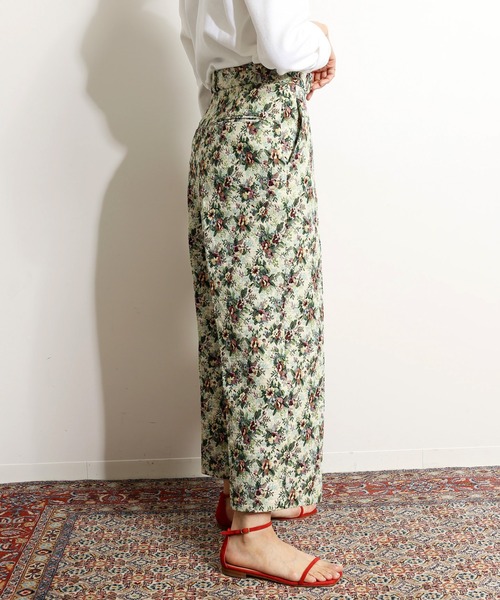 パンツ IENA LA BOUCLE ゴブランJQDワイドクロップドパンツ◆20