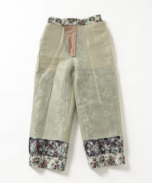 パンツ IENA LA BOUCLE ゴブランJQDワイドクロップドパンツ◆13
