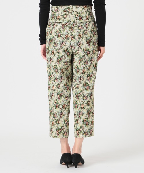 パンツ IENA LA BOUCLE ゴブランJQDワイドクロップドパンツ◆06