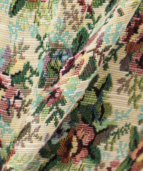 パンツ IENA LA BOUCLE ゴブランJQDワイドクロップドパンツ◆14