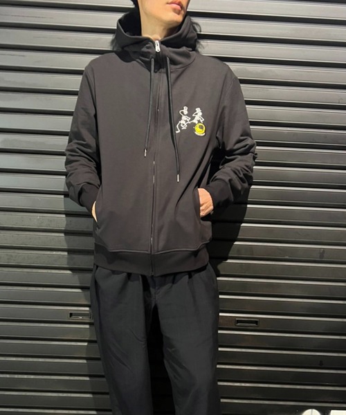 roar guns パーカー GRATEFUL DEAD x roarguns HOODIE B メンズ 