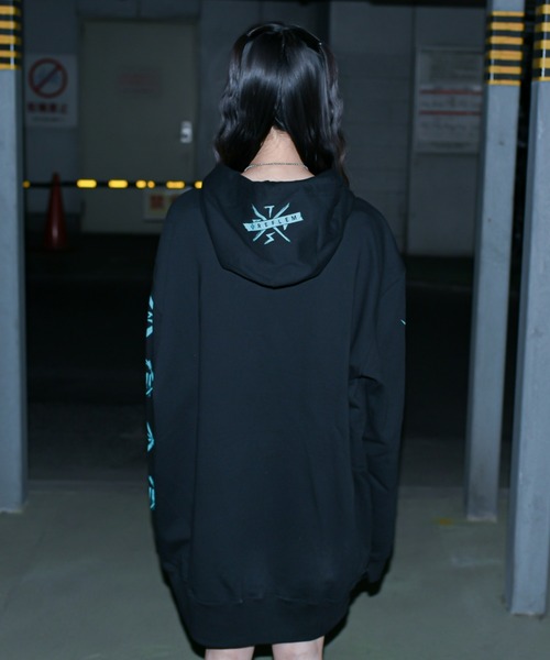 パーカー TRAVAS TOKYO × REFLEM コラボパーカー レディース メンズ 