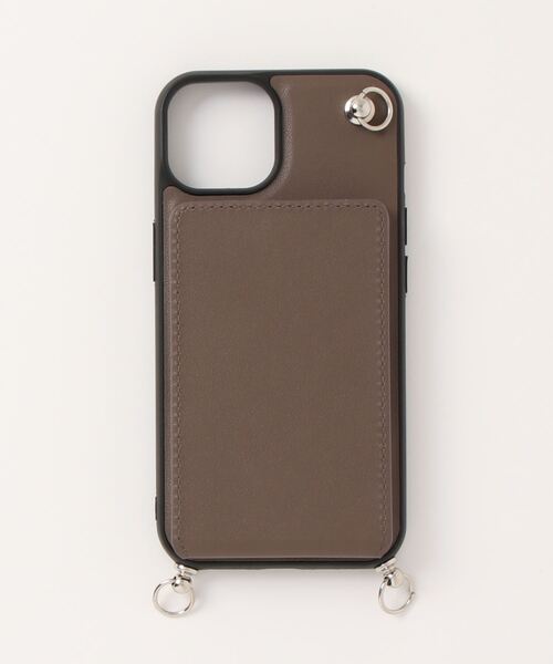 An+u スマホケース ミラー・カードポケット スマホケース iPhone13/14