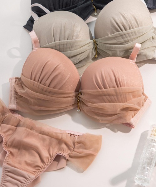 fran de lingerie ブラジャー ショーツセット 「ふわ盛ブラ005