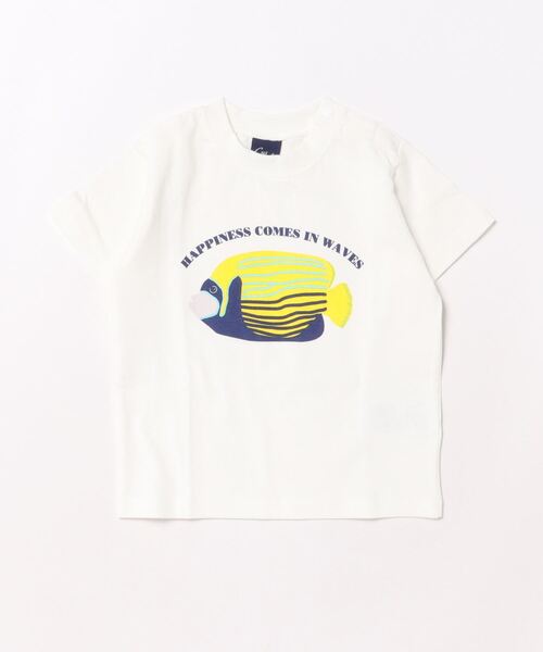 新品　タグ付き　海洋生物プリント Tシャツ 120cm ネイビー 楽天市場】生物図譜Tシャツ 深海の世界 ネイビー | 半袖