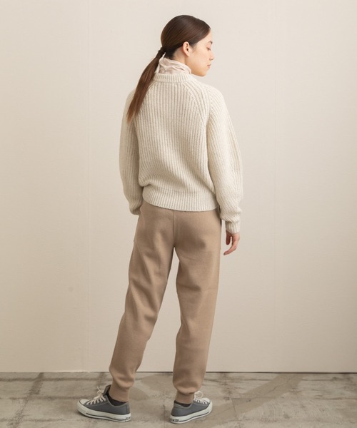 Liyoca（リヨカ） パンツ 「Liyoca」ミラノリブパンツ -手洗い可