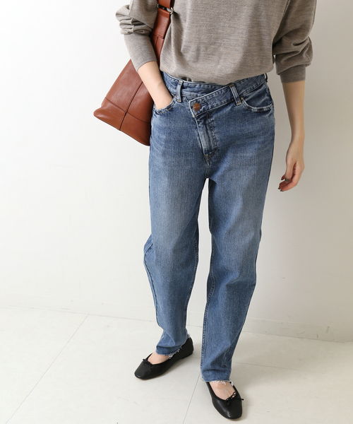 【美品】REDCARD Dixie ディキシー カットオフデニムパンツ Spick＆Span パンツ デニム ジーンズ 「RED CARD TOKYO / レッド