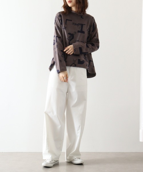 tシャツ BRODIAEA パイル起毛プルオーバー レディース