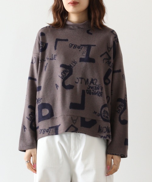 tシャツ BRODIAEA パイル起毛プルオーバー レディース tシャツ BRODIAEA パイル起毛プルオーバー レディース