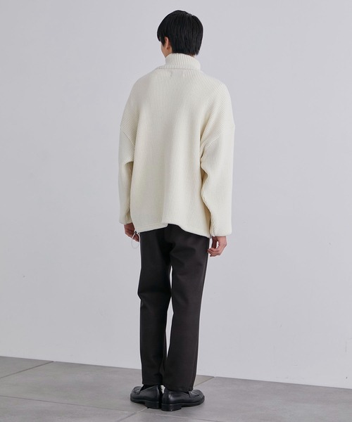 UNITED TOKYO スリーブジップフリンジタートルニット セーター KNIT COLLECTION / UNITED TOKYO｜UNITED TOKYO ONLINE STORE