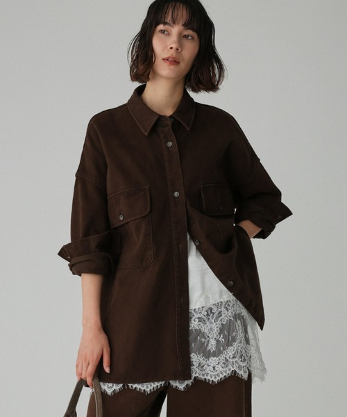 BABYLONE デニムビックシャツ デニムビッグシャツ（シャツ/ブラウス）｜BABYLONE（バビロン