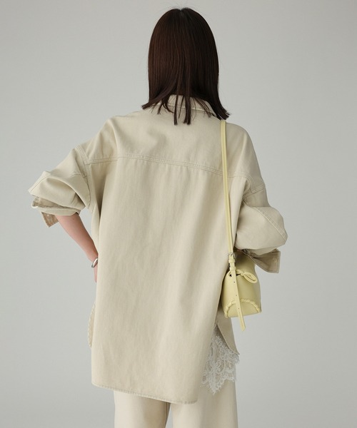 BABYLONE（バビロン） ブラウス シャツ デニムビッグシャツ レディース