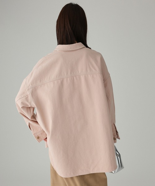 BABYLONE（バビロン） ブラウス シャツ デニムビッグシャツ レディース