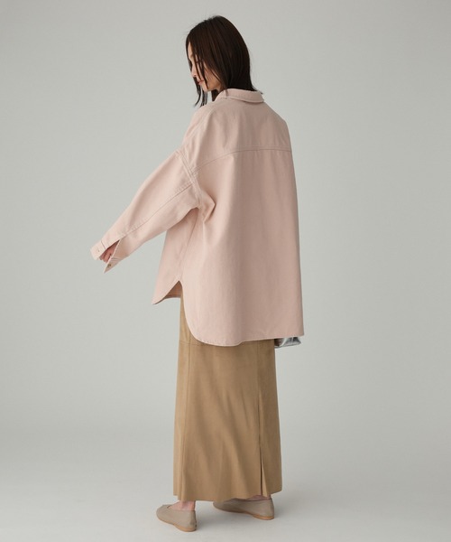 BABYLONE（バビロン） ブラウス シャツ デニムビッグシャツ レディース