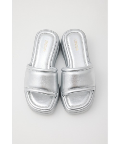 STACCATO ミュール【新品・完売品】 STACCATO サンダル パフィーバウムライクソールミュール