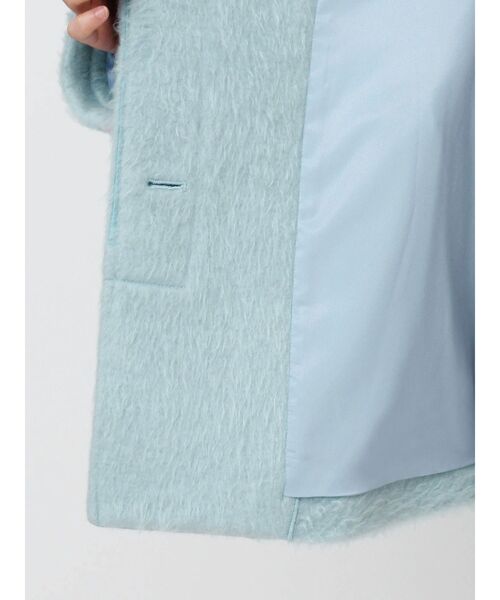 LAGUNAMOON（ラグナムーン） ステンカラーコート コート シャギー