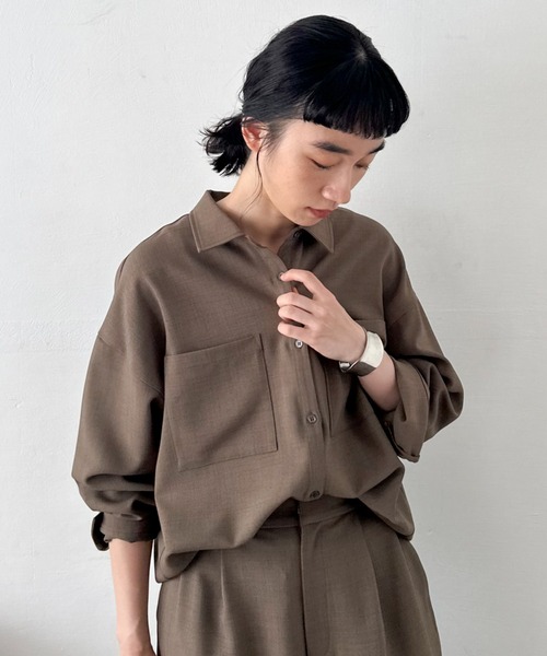 ブラウス シャツ COMFORTABLE SETUP SHIRTS レディース DOUX ARCHIVES シャツ ブラウス 「SETUP可能」ウォッシャブル