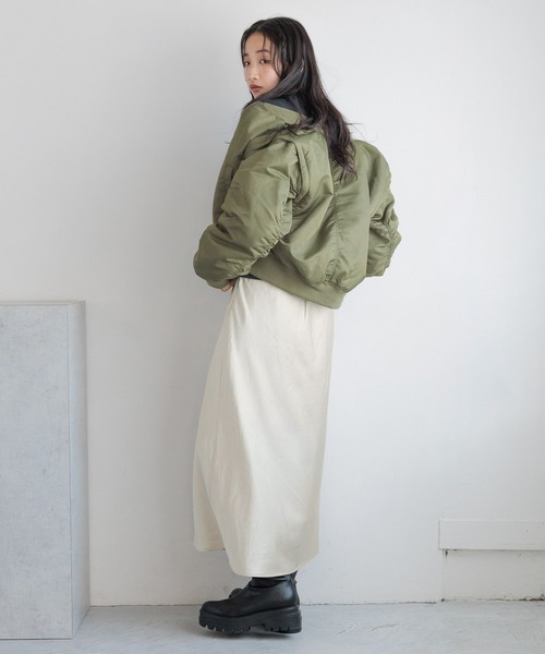 LOWRYS FARM ma1 ma-1 2WAYベストMA1 133583 レディース