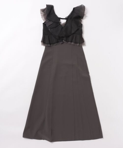 値下げ ANDRESD pleats tulle dress オケージョン 値下げ ANDRESD pleats tulle dress オケージョン