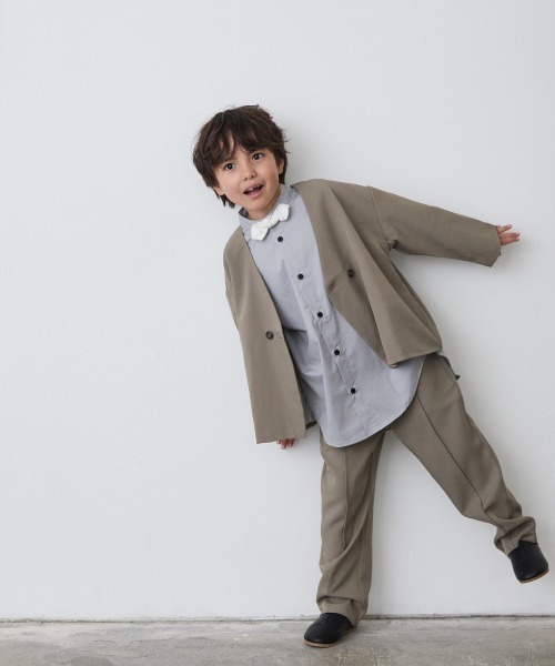 riziere ノーカラージャケットセットアップ100 男の子 フォーマル 美品 楽天市場】【ランキング1位獲得】【riziere】ノーカラー