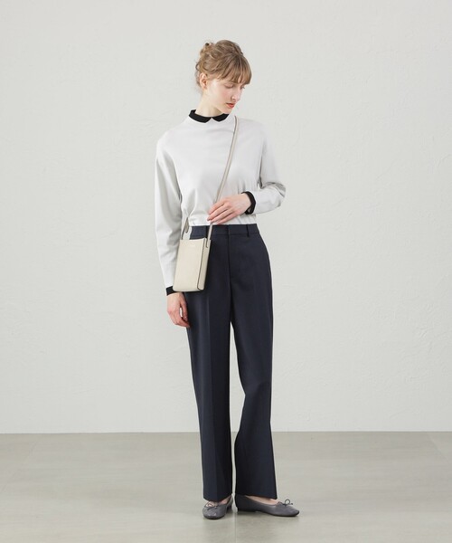 ニット セーター Cleric Collar Knit ワイドフィット レディース MACKINTOSH PHILOSOPHY ニット セーター Cleric Collar Knit