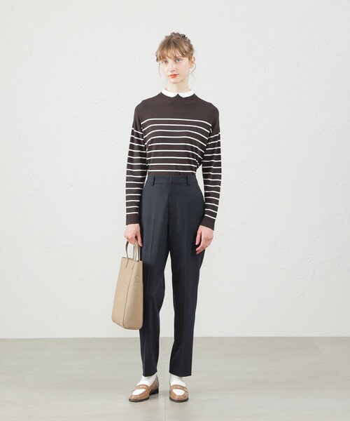 ニット セーター Cleric Collar Knit ワイドフィット レディース Cleric Collar Knit ワイドフィット(トップス)｜MACKINTOSH