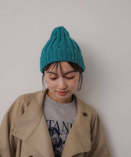 SENSE OF PLACE by URBAN RESEARCH ニット帽 ニットキャップ