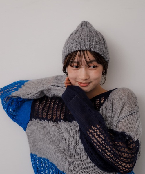 SENSE OF PLACE by URBAN RESEARCH ニット帽 ニットキャップ