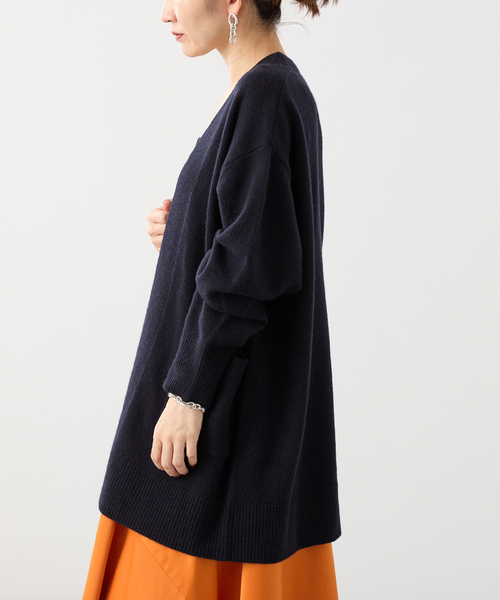 VERMEIL par iena カーディガン Pure merino wool ロングカーディガン 