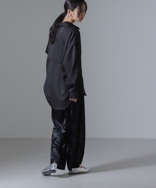 nowos ラメニットパンツ nowos ラメニットパンツ