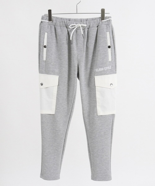 felkod パンツ mp12840-Military Like Cardboard Knit Pants 