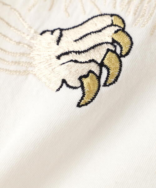 REMI RELIEF（レミレリーフ） 刺繍　ビンテージ加工 REMI RELIEF tシャツ RELIEF(レミレリーフ) 別注LW加工20/-天竺