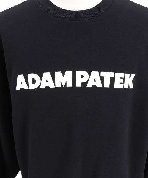 【ADAM PATEK(アダムパテック)logo crew neck スウェット ADAM PATEK(アダムパテック)】logo crew neck スウェット