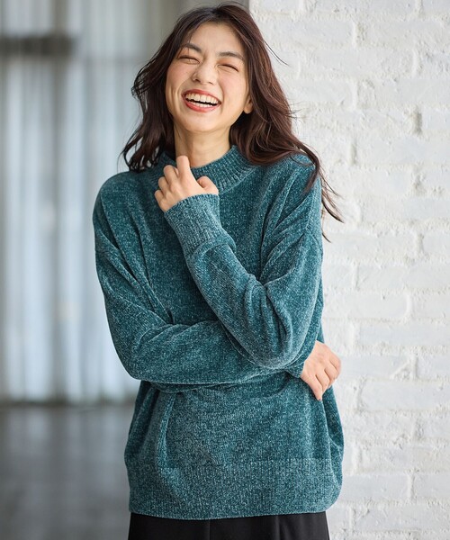 ANY（エニィ） ニット セーター モールニットプルオーバー レディース