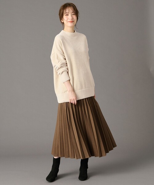 ミディアム　モールニットプルオーバー ANY（エニィ） ニット セーター モールニットプルオーバー レディース