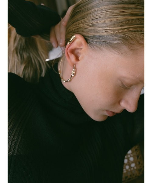 SYKIA イヤーカフ A Petal Earcuff レディース : ZOZOTOWN Yahoo